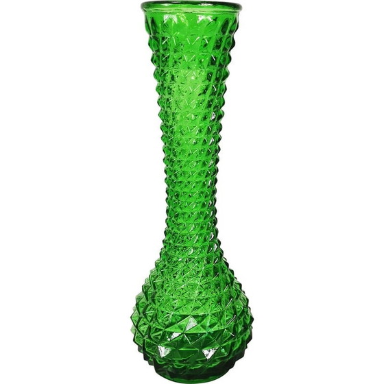 Image 1 of Vase vintage en verre moderniste, Italie années 1960