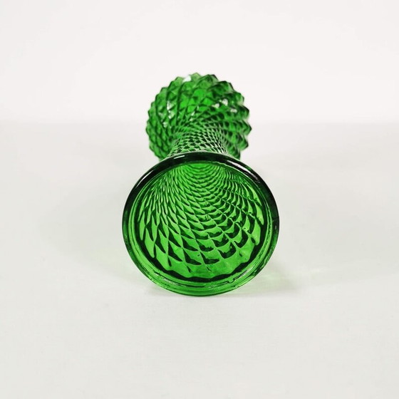 Image 1 of Vase vintage en verre moderniste, Italie années 1960