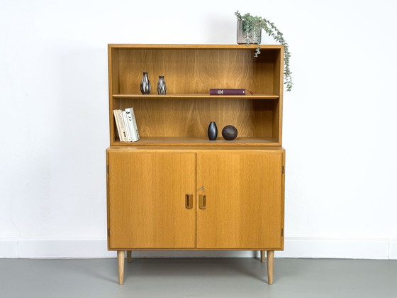 Image 1 of Cabinet Danois En Chêne Par Børge Mogensen Pour Søborg Møbelfabrik, 1960S