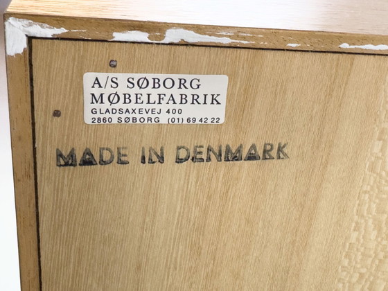 Image 1 of Cabinet Danois En Chêne Par Børge Mogensen Pour Søborg Møbelfabrik, 1960S