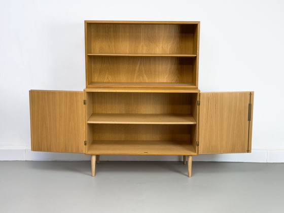 Image 1 of Cabinet Danois En Chêne Par Børge Mogensen Pour Søborg Møbelfabrik, 1960S