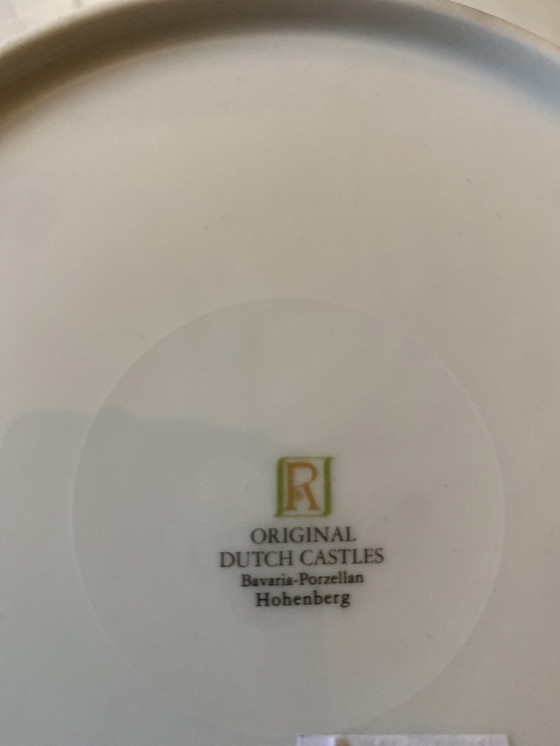 Image 1 of Dutch Castles Assiette Bavaria Porcelaine Hohenberg