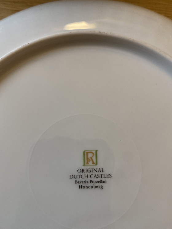 Image 1 of Dutch Castles Assiette Bavaria Porcelaine Hohenberg