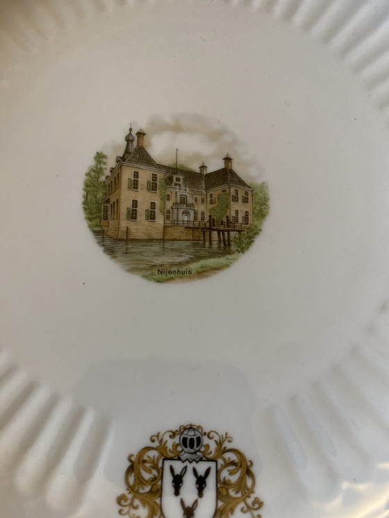Image 1 of Dutch Castles Assiette Bavaria Porcelaine Hohenberg