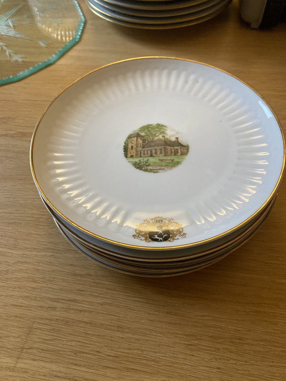 Image 1 of Dutch Castles Assiette Bavaria Porcelaine Hohenberg