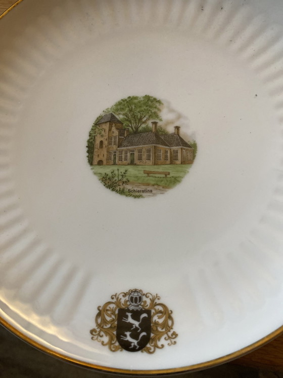 Image 1 of Dutch Castles Assiette Bavaria Porcelaine Hohenberg