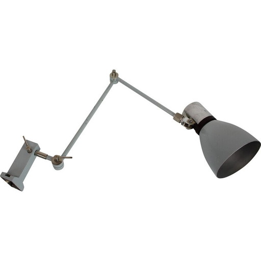 Lampe de table réglable vintage, Tchécoslovaquie 1950