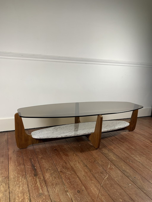 Table basse de Hugues Poignant, 1960/70, France