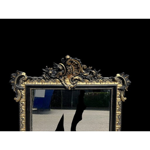 Miroir doré Napoléon III