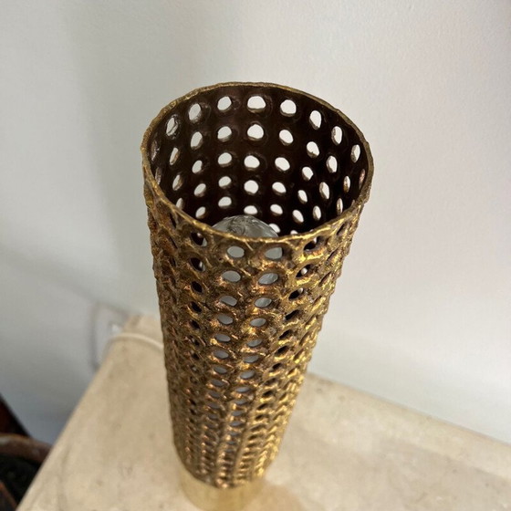 Image 1 of Lampe de table vintage en laiton par Pierre Forssell pour Skultuna, Suède 1950