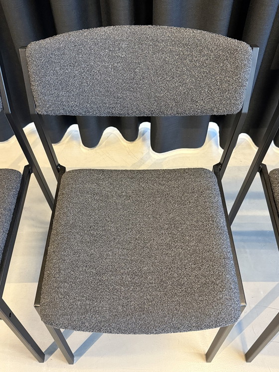 Image 1 of 3X Chaise de salle à manger No. 50 sans accoudoirs - Design In Box