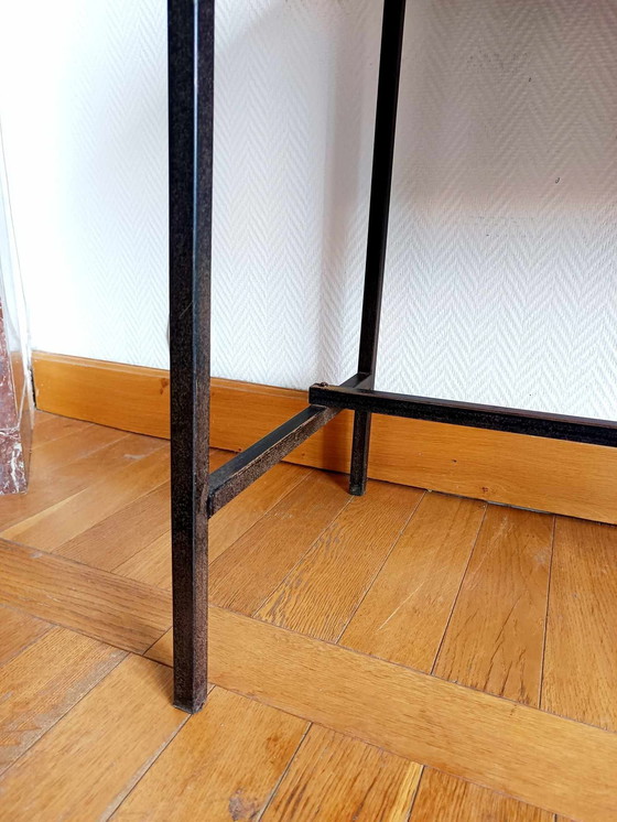 Image 1 of Bureau Et Chaise En Formica 1960