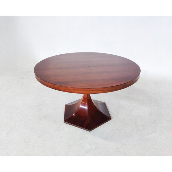 Image 1 of Table de salle à manger en bois du milieu du siècle par Carlo de Carli, Italie, années 1960