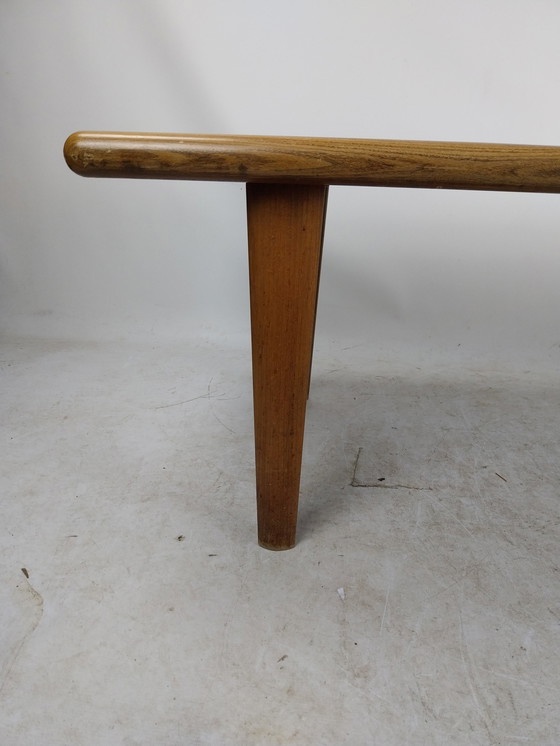 Image 1 of 1 X Table basse danoise en teck et hêtre 1970's