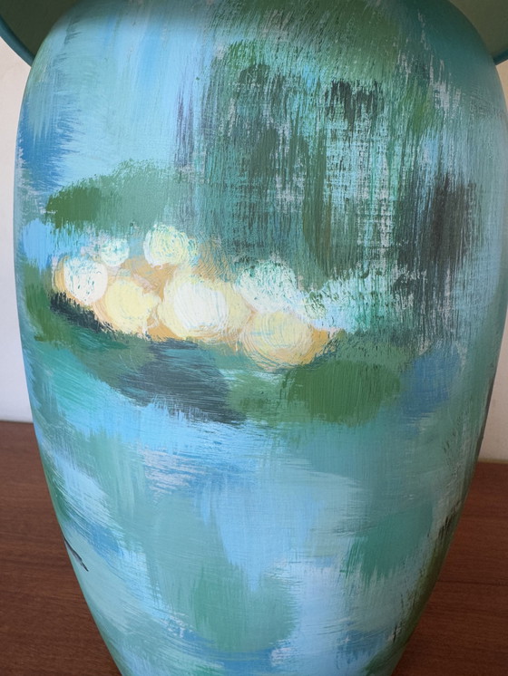 Image 1 of Lampe Louis Drimmer « Nymphéas » Années 80