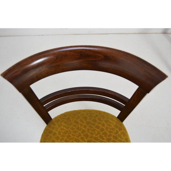 Image 1 of Ensemble de 4 chaises de salle à manger Art Déco par Fische 1930s