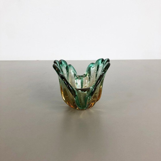 Image 1 of Coupe vintage en verre de Murano, 1970