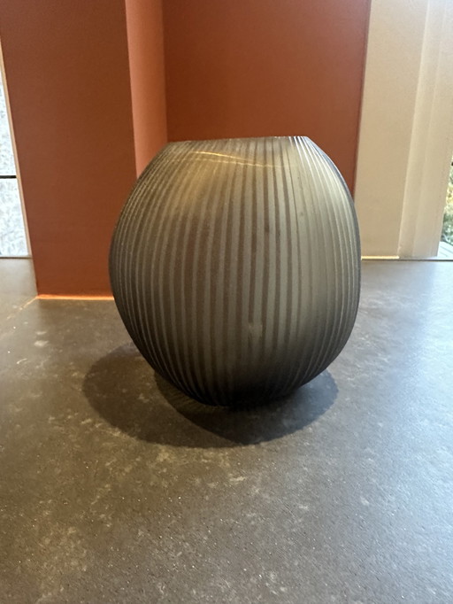 Vase Guax - Nagaa M - Indigo Smokegrey