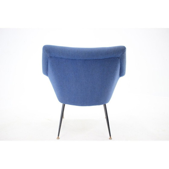 Image 1 of Fauteuil vintage bleu, Italie 1960