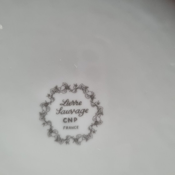 Image 1 of 10 Assiettes  Lierre Sauvage Et Femme Au Chapeau Cnp