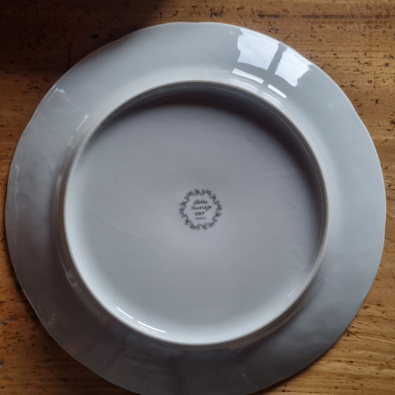 Image 1 of 10 Assiettes  Lierre Sauvage Et Femme Au Chapeau Cnp