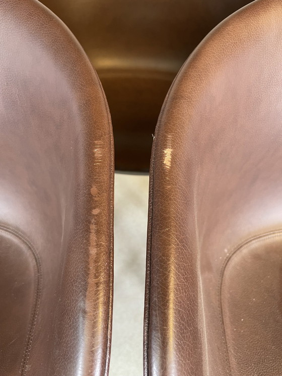 Image 1 of 3X Hay About A Chair Chaise Aac23 Cuir marron