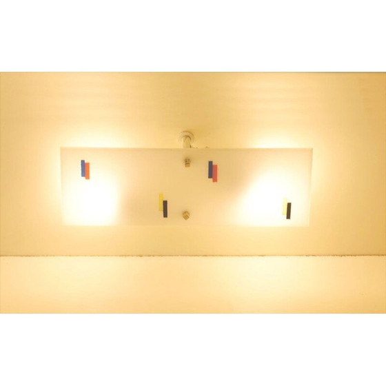 Image 1 of Buffet vintage décoré par Società Compensati Curvati, 1950