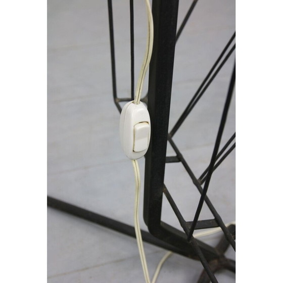 Image 1 of Lampadaire vintage avec porte-journaux 1950s