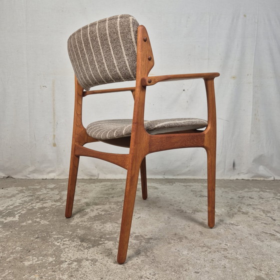 Image 1 of Erik Buch O.D. Møbler Model 50 Chaise danoise vintage 1960s