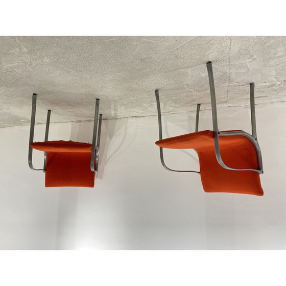 Image 1 of Paire de chaises vintage avec accoudoirs