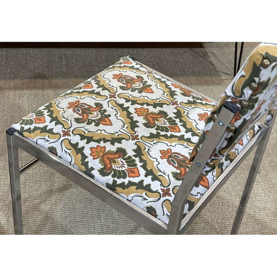 Image 1 of Paire de chaises chromées vintage, 1970