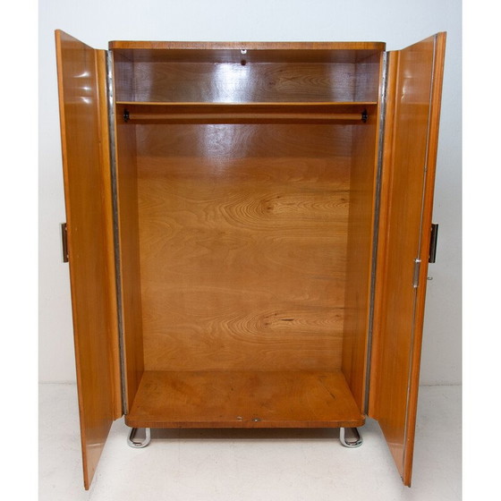 Image 1 of Armoire Bauhaus vintage en chêne par Vichr et Spol pour Kovona, Tchécoslovaquie 1930