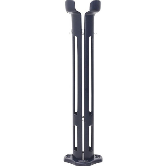 Image 1 of Porte-manteau vintage en fibre de verre bleu, 1960s