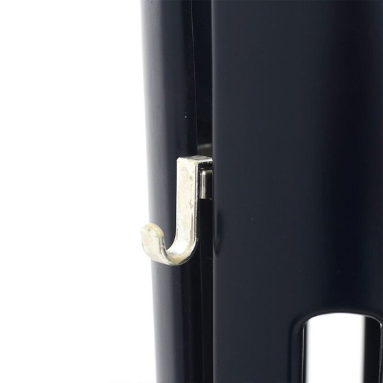 Image 1 of Porte-manteau vintage en fibre de verre bleu, 1960s