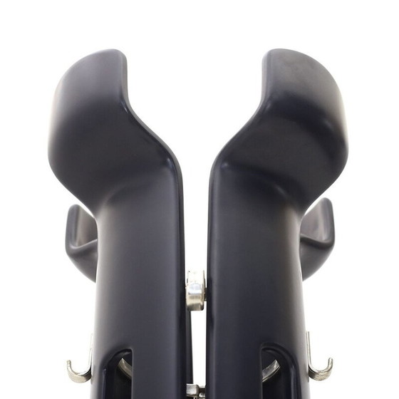 Image 1 of Porte-manteau vintage en fibre de verre bleu, 1960s