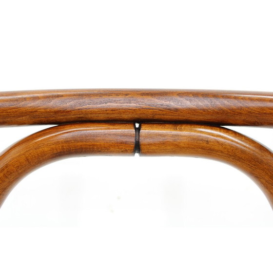 Image 1 of Chaise vintage en zinc et tissu par Antonin Suman pour Ton, Tchécoslovaquie 1970