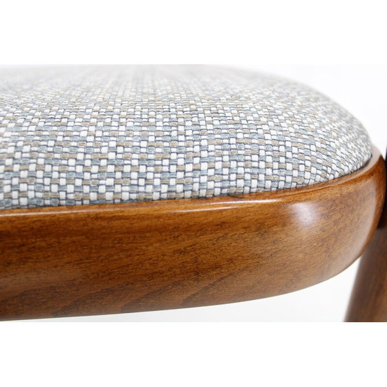 Image 1 of Chaise vintage en zinc et tissu par Antonin Suman pour Ton, Tchécoslovaquie 1970