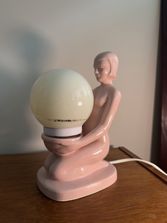 Image 1 of Lampe à poser de style art déco