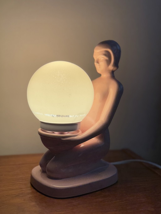 Lampe à poser de style art déco