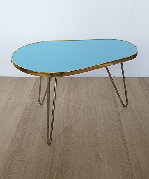 Grande table d'appoint des années 50