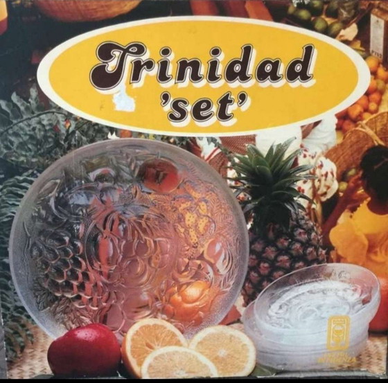 Image 1 of Set de coupes en verre Vintage