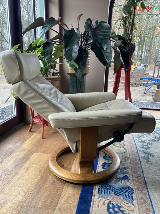 Stressless Ekornes Fauteuil pivotant Crème