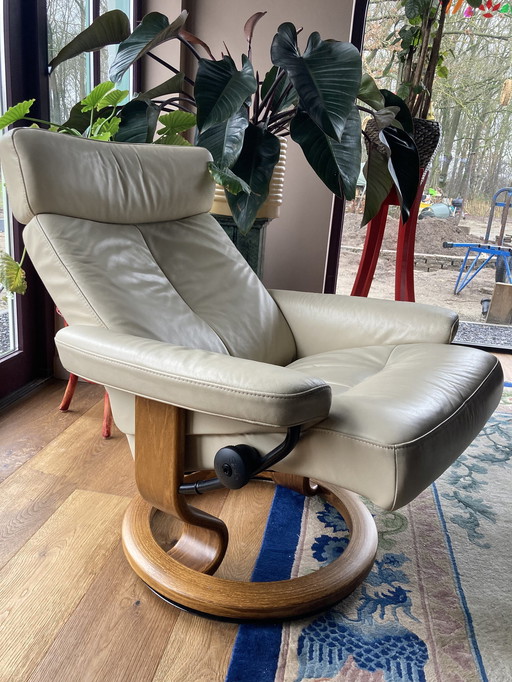 Stressless Ekornes Fauteuil pivotant Crème