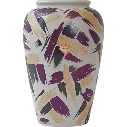 Vase vintage Scheurich 1960