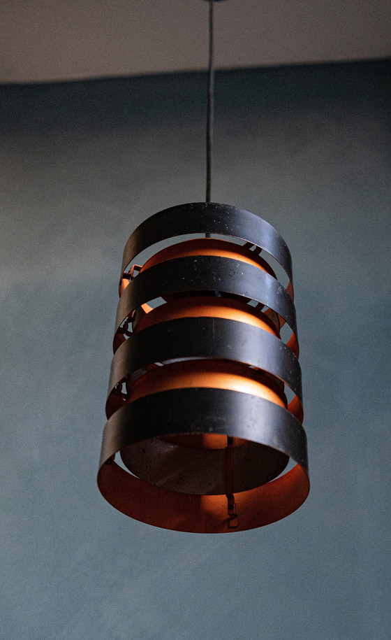 Image 1 of Fog & Mørup Eiffel Lampe à main vintage danoise par Jo Hammerborg