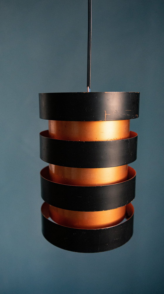 Image 1 of Fog & Mørup Eiffel Lampe à main vintage danoise par Jo Hammerborg