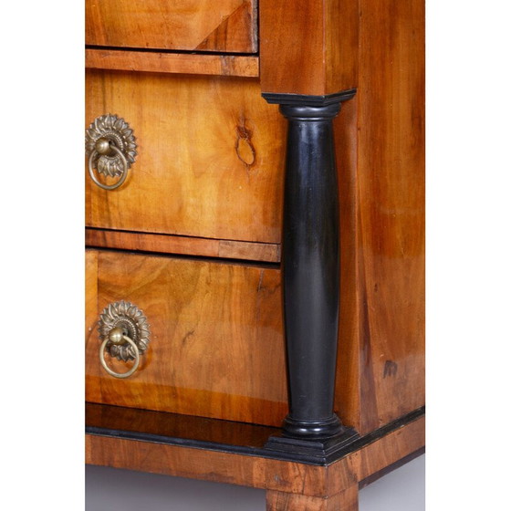 Image 1 of Commode Vintage Biedermeier en noyer, Tchécoslovaquie 1820-1829
