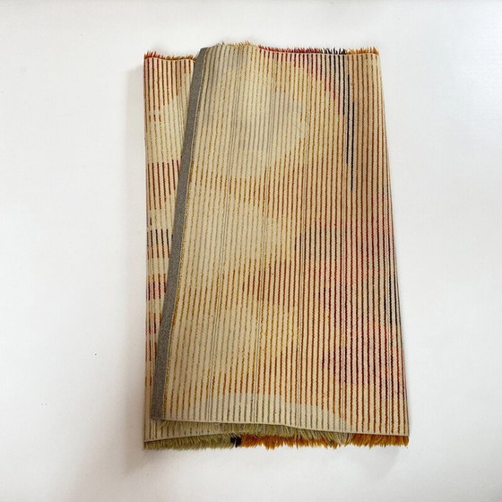Image 1 of Tapis abstrait scandinave à poils longs Rya, Suède, années 1960