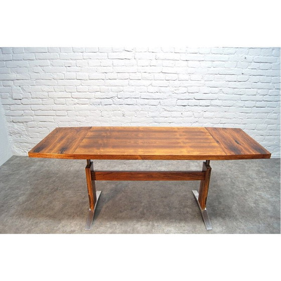 Image 1 of Table réglable en palissandre par K & G, Allemagne 1960