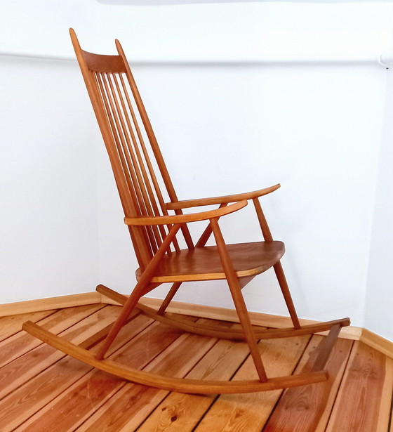 Image 1 of Rocking Chair Holesov, Czechoslovakia 60S, Vintage, Retro